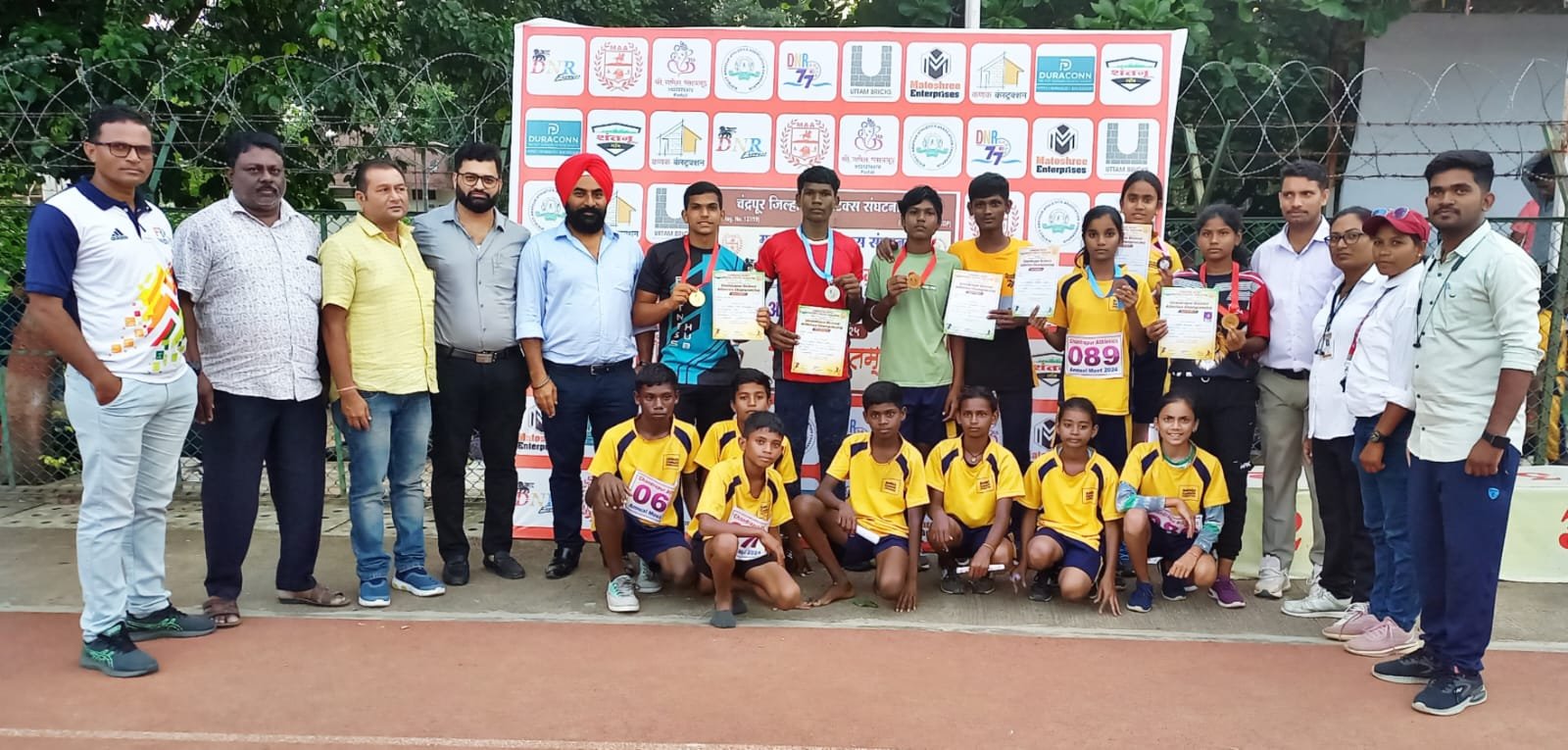 चंद्रपुर में अंबुजा सीमेंट्स द्वारा समर्थित स्कूलों के 7 छात्र एथलीट राज्य स्तरीय प्रतियोगिता के लिए चुने गए