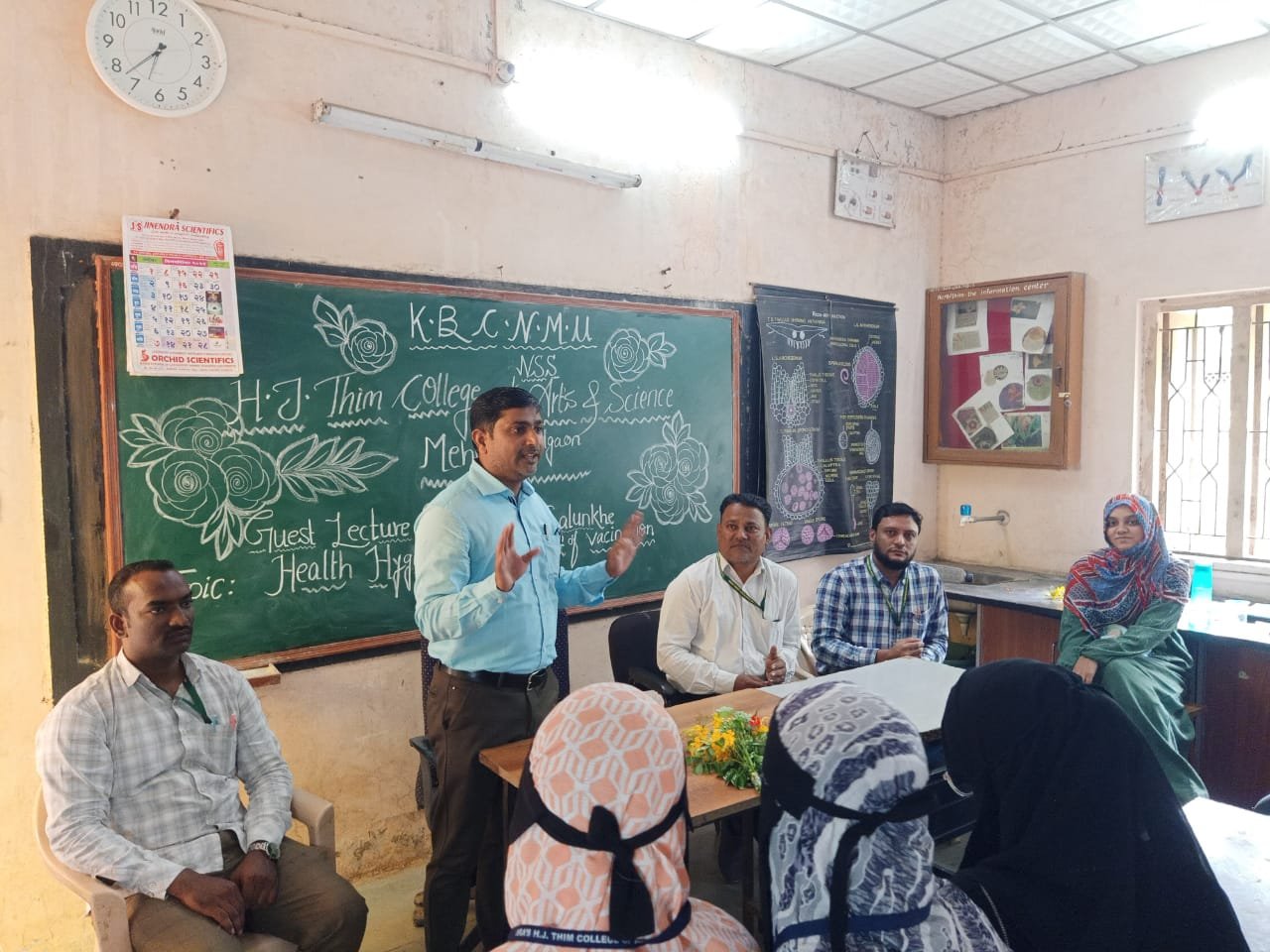 इकरा येथे ‘आरोग्य, स्वच्छता आणि लसिकरणा चे महत्त्व’ या विषय वर व्याख्यान